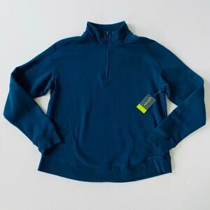 Tek Gear | 1/4 Zipper Pullover Sweatshirt NWT L Ultrasoft Fleece